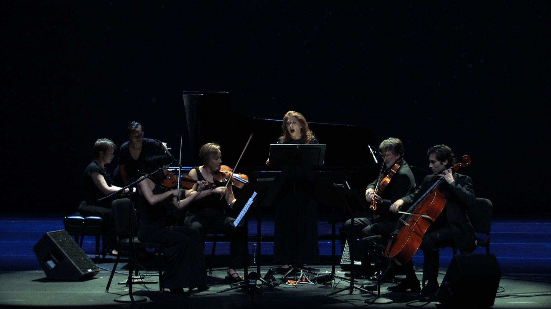 Performing the premiere of Sebastian Currier's “Deep Sky Objects”